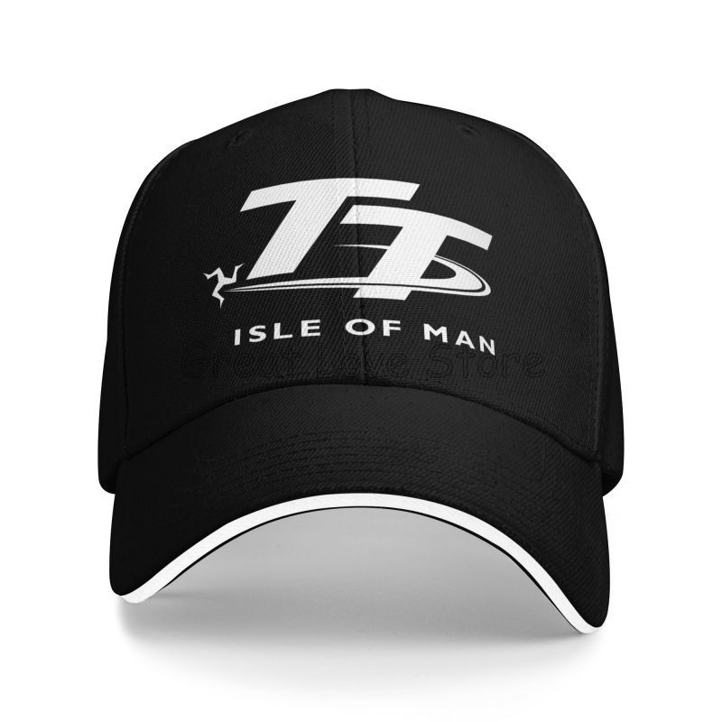 Golf Cap Dad - Czapka z daszkiem z nadrukiem motocykli