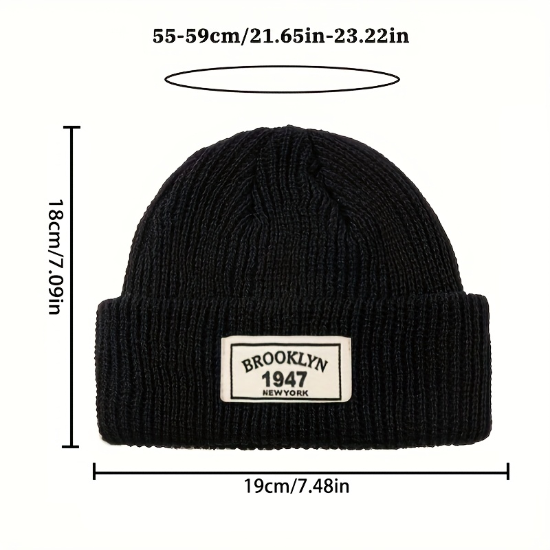 Unisexowa czapka beanie z dzia – Beanie Cuffed Knit recenzja i cena