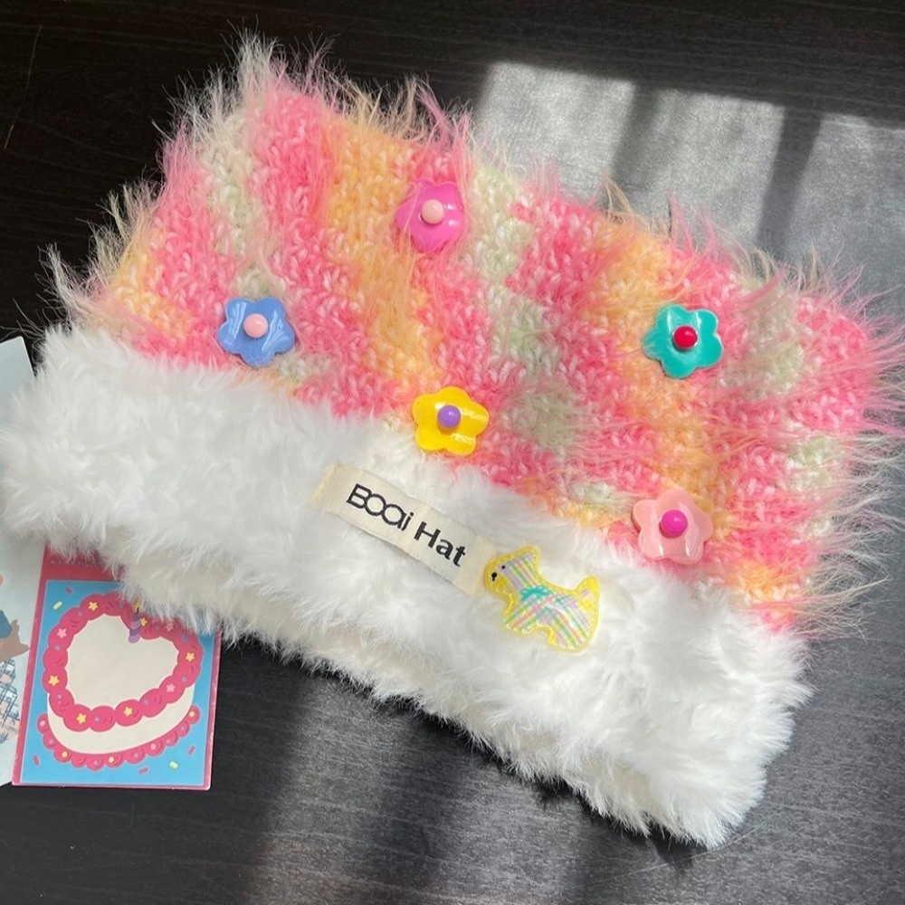 Urocza czapka z dzianiny z usz – Beanie Cuffed Knit recenzja i cena
