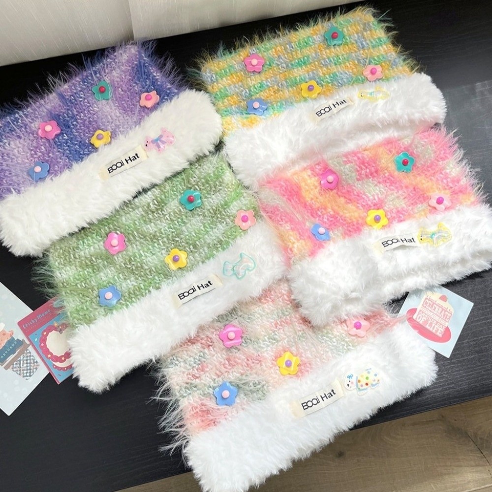Urocza czapka z dzianiny z usz – Beanie Cuffed Knit recenzja i cena