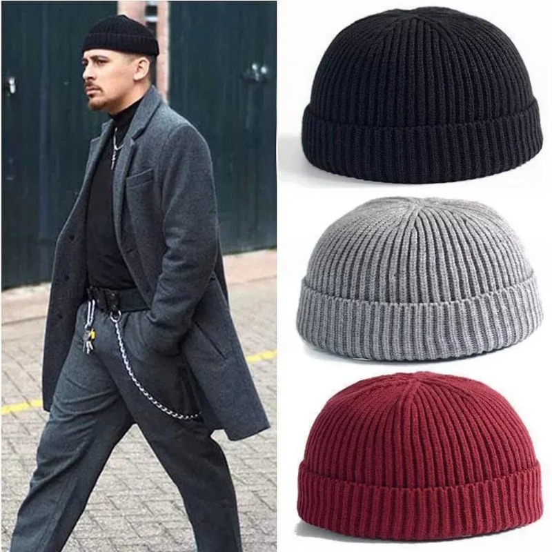 Zimowa, miękka, dziergana czap – Beanie Cuffed Knit recenzja i cena