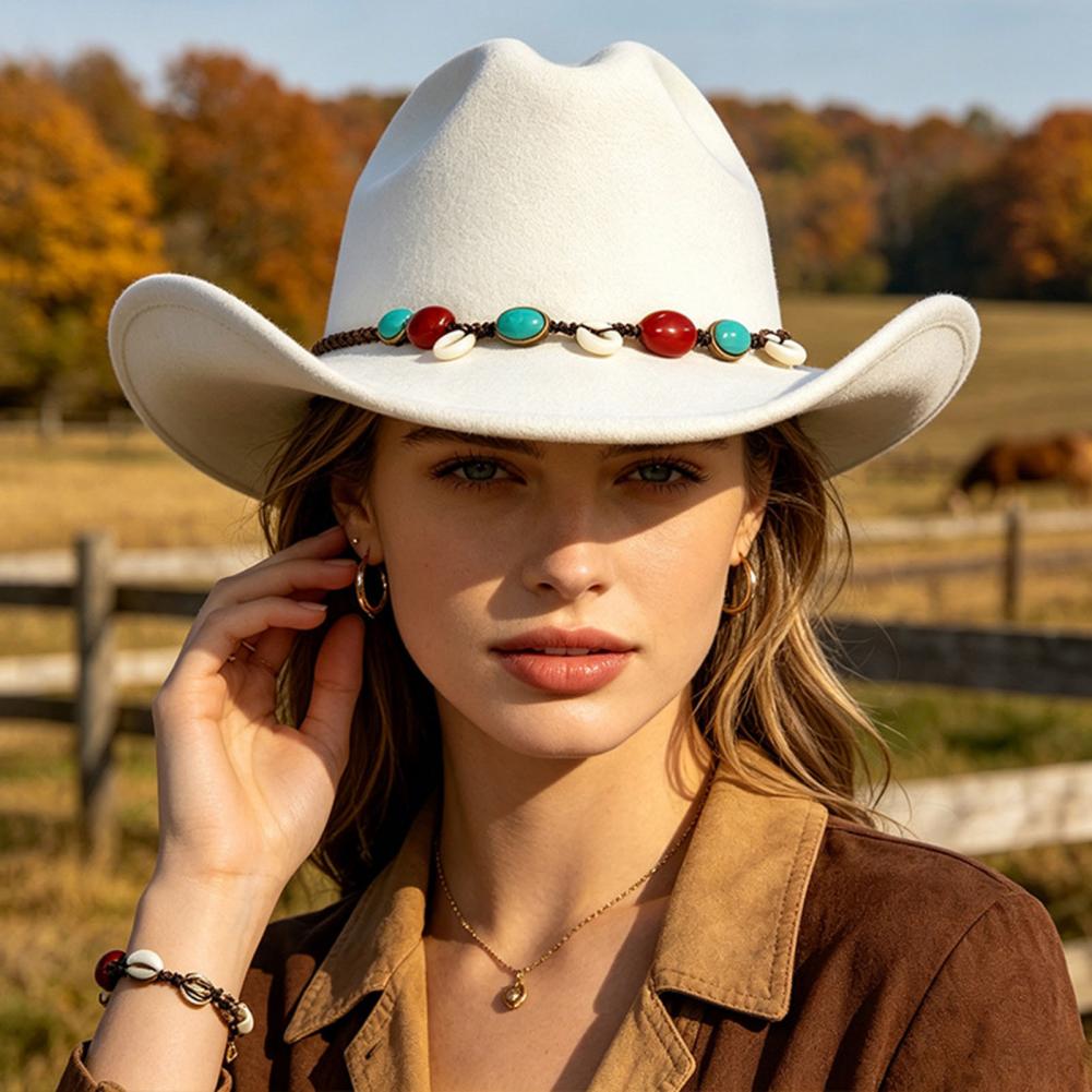 Kapelusz w stylu westernowym,  – Fedora Hat Wool recenzja i cena